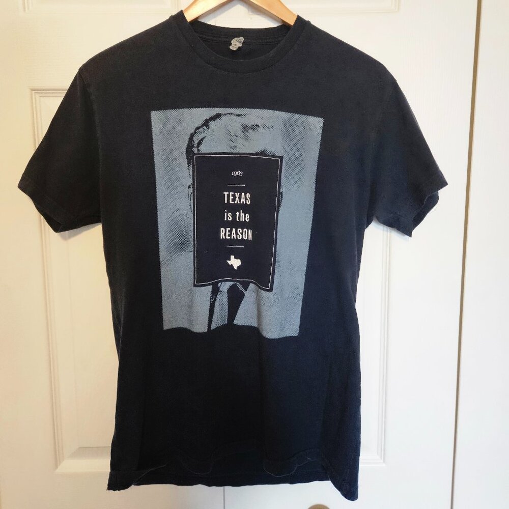Vintage Texas Is the Reason (Band) Kennedy 1963 T-Shirt (Medium)
